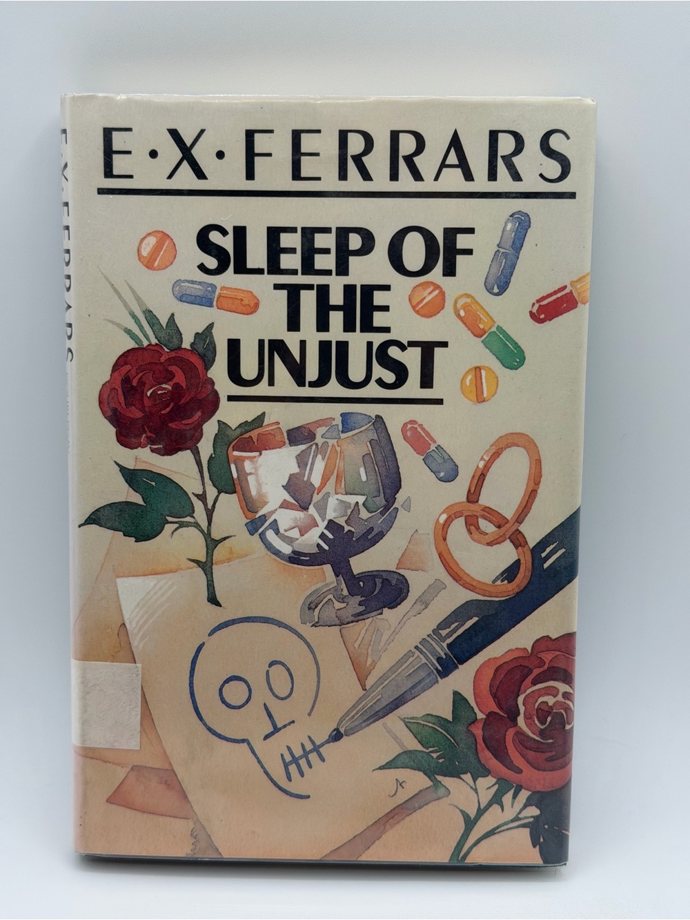 Sleep Of The Unjust by E. X. Ferrars Hardcover Book 1991 First Edition